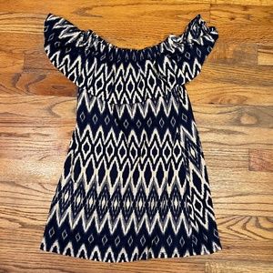 Un Deux Trois Ikat Dress - Size 8